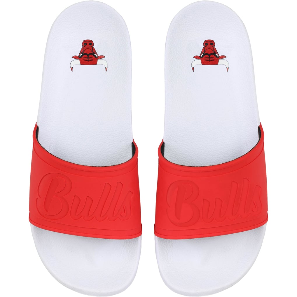Chicago Bulls FOCO Women's Script Wordmark Slide Sandals