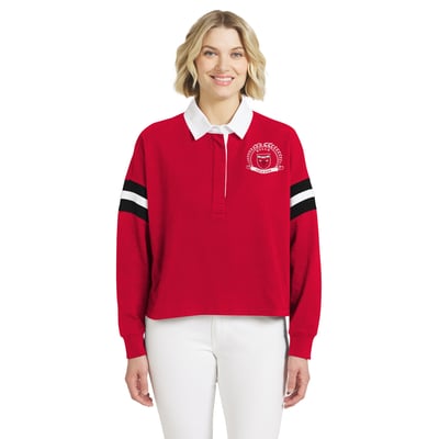  Chicago Bulls WEAR by Erin Andrews Women's Rugby Polo - Red