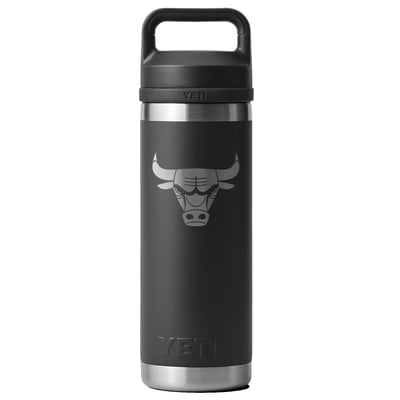 Chicago Bulls YETI 18oz. Rambler Chug Water Bottle