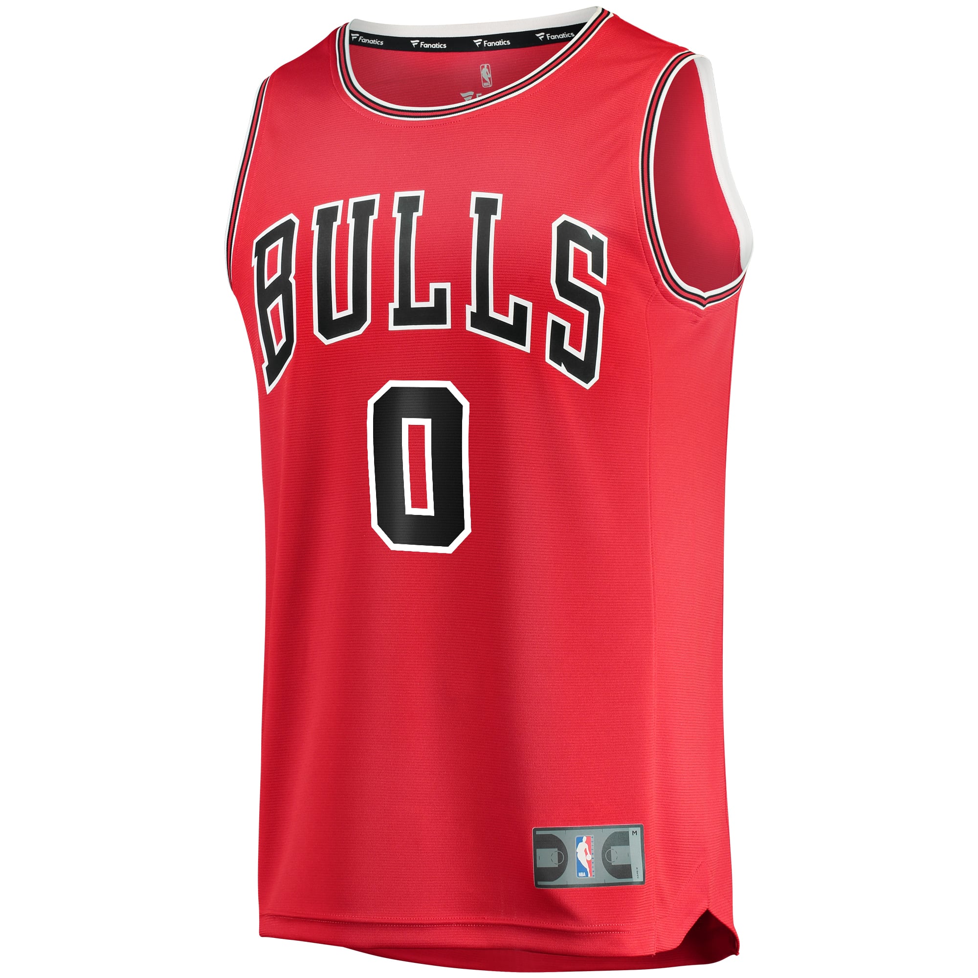 Youth Chicago Bulls Coby White Fanatics Red Fast Break Replica