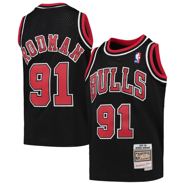 Koszulka Mitchell & Ness San Antonio Spurs #10 Dennis Rodman Swingman Jersey black Koszulka Mitchell & Ness San Antonio Spurs #10 Dennis Rodman Swingman Jersey black