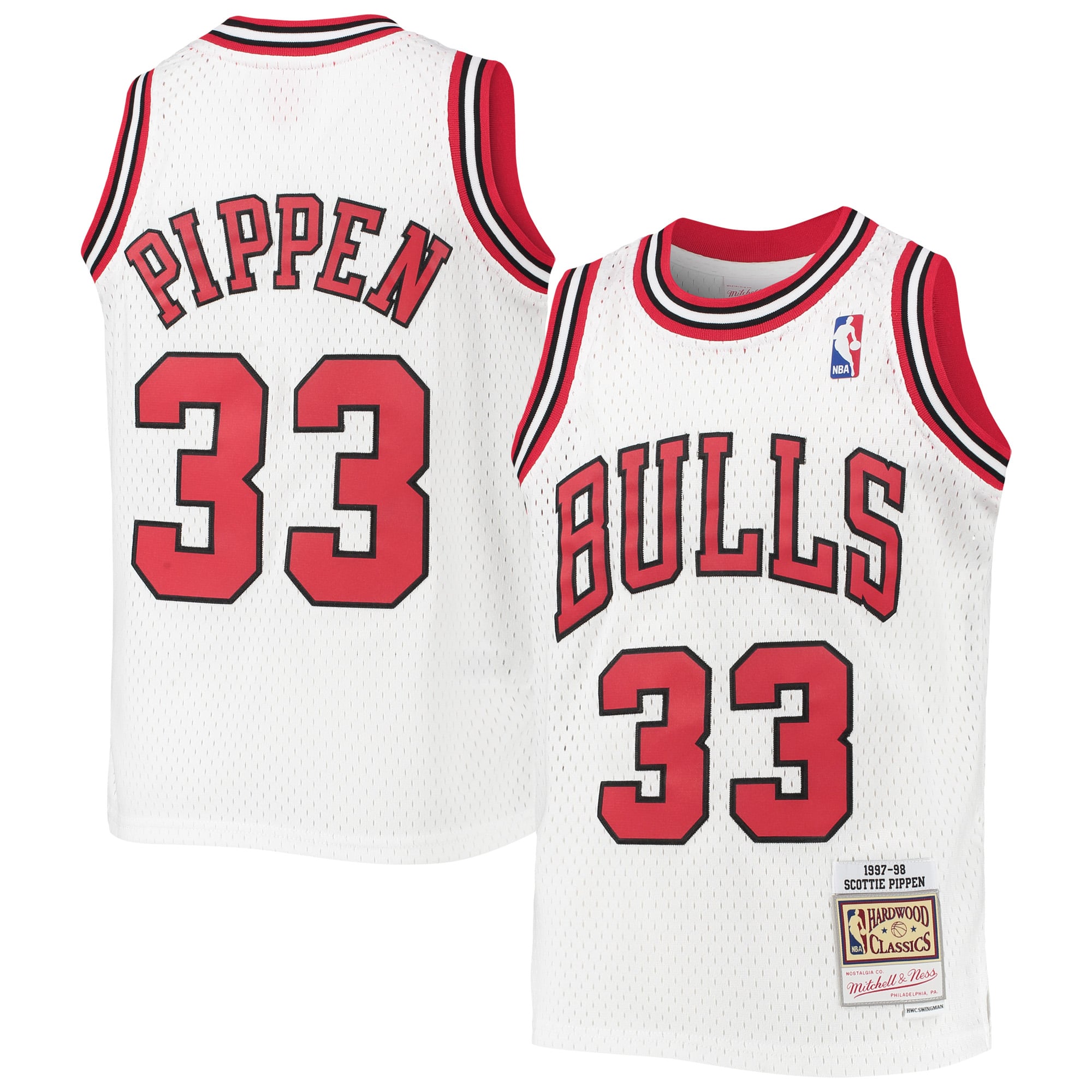 Dennis Rodman White San Antonio Spurs Jersey – Authentic Mitchell & Ness Swingman