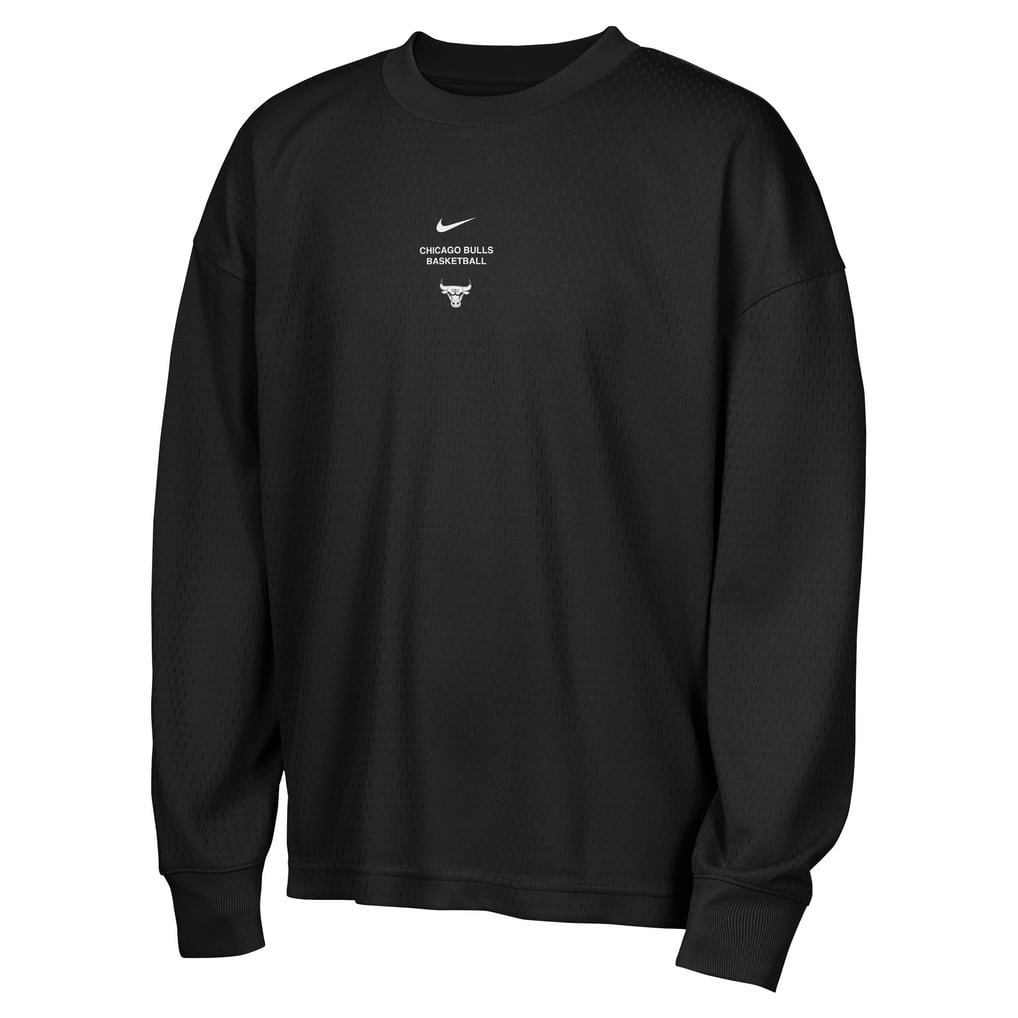 Youth Chicago Bulls Nike Black 2026/27 Standard Issue Pre-Game ...