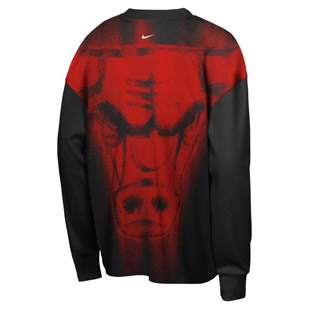 Youth Chicago Bulls Nike Black 2026/27 Standard Issue Pre-Game ...
