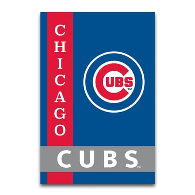  Chicago Cubs 12" x 18" Double-Sided Garden Flag