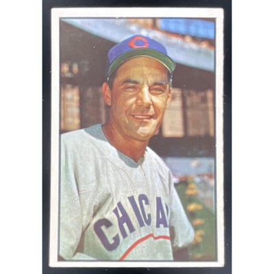 1953 Bowman Color #30 Phil Cavarretta