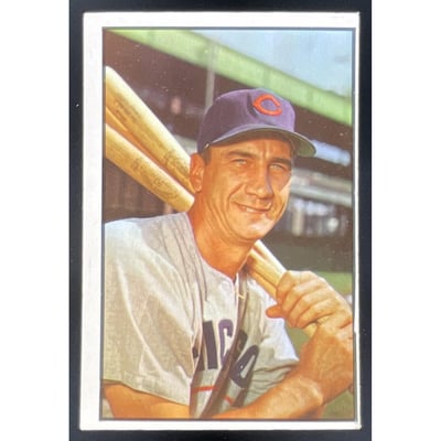1953 Bowman Color #48 Hank Sauer