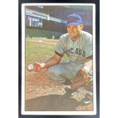 1953 Bowman Color #7 Harry Chiti RC