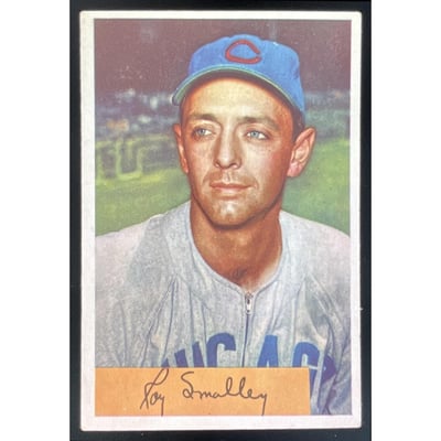 1954 Bowman #109 Roy Smalley