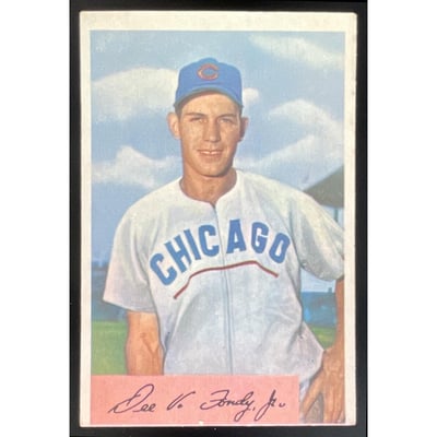 1954 Bowman #173 Dee Fondy
