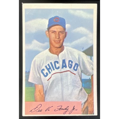 1954 Bowman #173 Dee Fondy