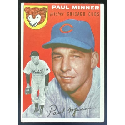 1954 Topps #28 Paul Minner
