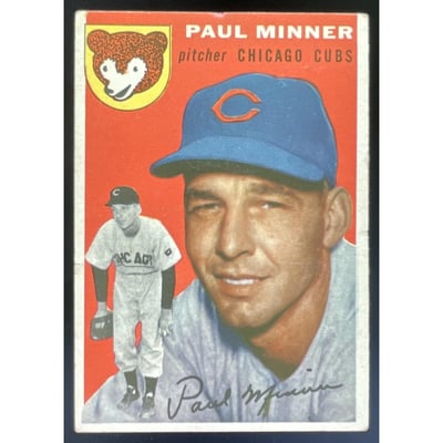 1954 Topps #28 Paul Minner