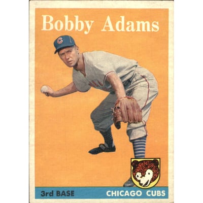 1958 Topps #99 Bobby Adams