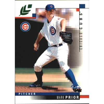2003 Leaf Green #144 Mark Prior