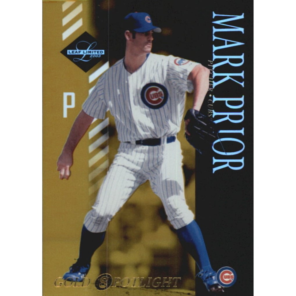 2003 Leaf Limited Gold Spotlight #44 Mark Prior H