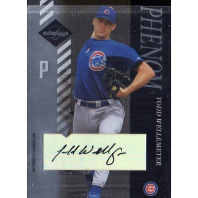 2003 Leaf Limited #195 T.Welle Throw PH AU/49 RC