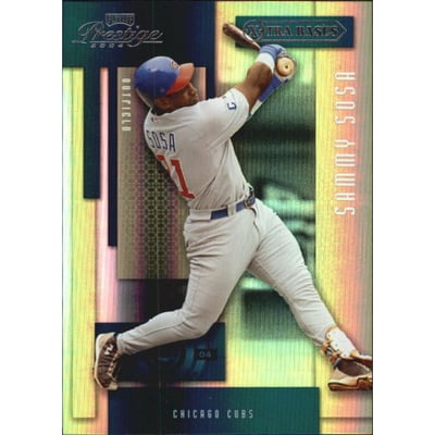 2004 Playoff Prestige Xtra Bases Green #44 Sammy Sosa