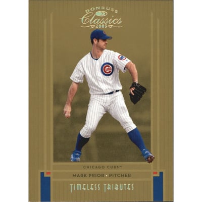 2005 Donruss Classics Timeless Tributes Gold #50 Mark Prior