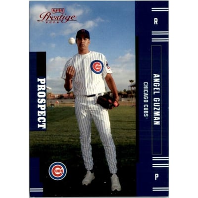 2005 Playoff Prestige Red Foil #170 Angel Guzman