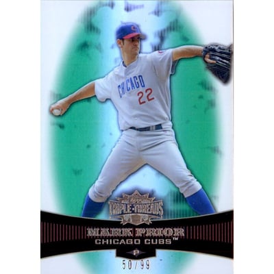 2006 Topps Triple Threads Emerald #84 Mark Prior