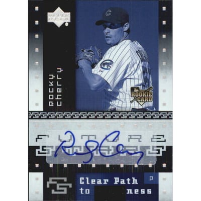 2007 Upper Deck Future Stars #165 Rocky Cherry AU RC