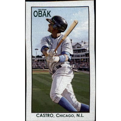 2010 TRISTAR Obak Mini T212 Green #3A Starlin Castro
