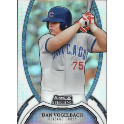 2011 Bowman Sterling Prospects Refractors #49 Dan Vogelbach
