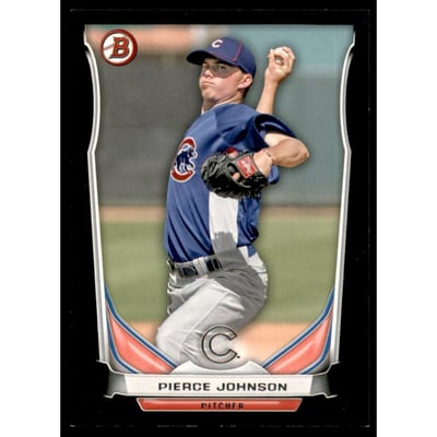 2014 Bowman Prospects Black #BP24 Pierce Johnson