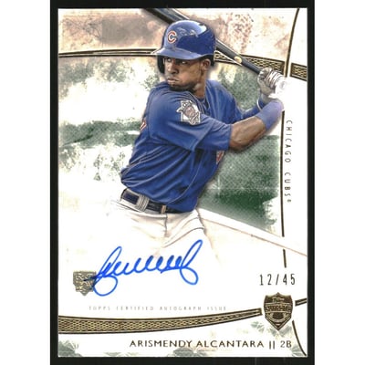 2014 Topps Supreme Autographs #SAAA Arismendy Alcantara
