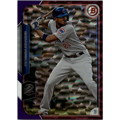 2015 Bowman Purple Ice #103 Dexter Fowler