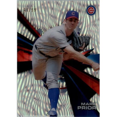 2015 Topps High Tek Confetti Diffractor #HTMPR Mark Prior