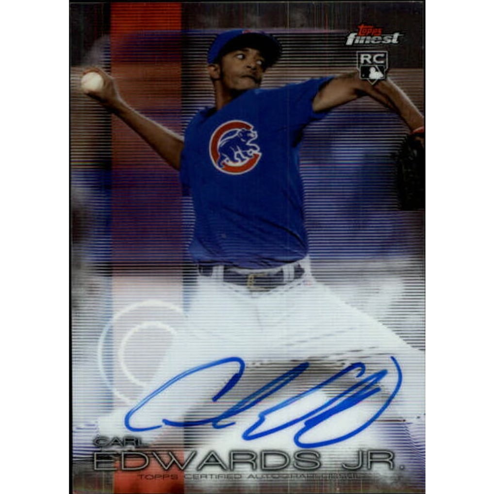 2016 Finest Autographs #FACE Carl Edwards Jr.