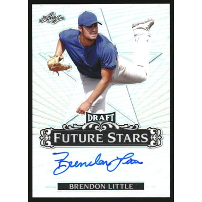 2017 Leaf Metal Draft Future Stars #FSBL1 Brendon Little