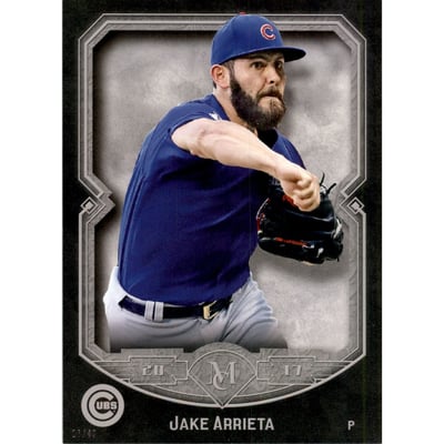 2017 Topps Museum Collection 5x7 #42 Jake Arrieta