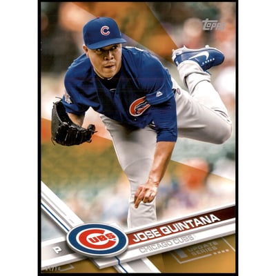 2017 Topps Update 5x7 Gold #US212 Jose Quintana