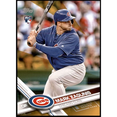 2017 Topps Update 5x7 Gold #US221 Mark Zagunis