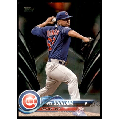 2018 Topps Black #175 Jose Quintana
