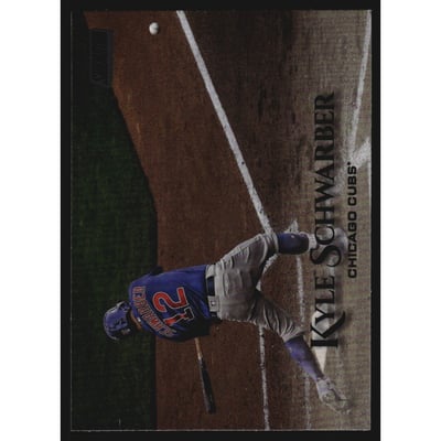 2019 Stadium Club Black Foil #2 Kyle Schwarber