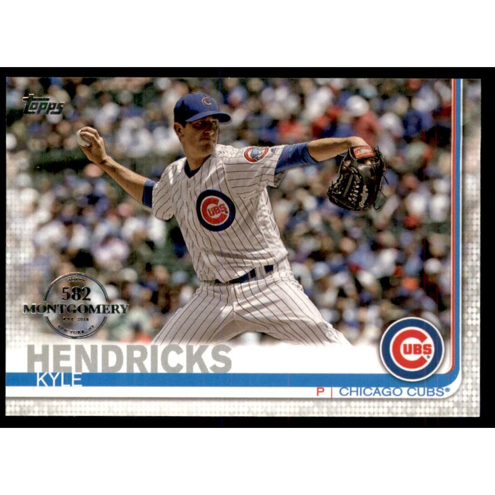 2019 Topps Factory Set 582 Montgomery #171 Kyle Hendricks