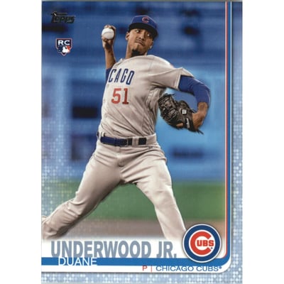 2019 Topps Father's Day Blue #315 Duane Underwood Jr.