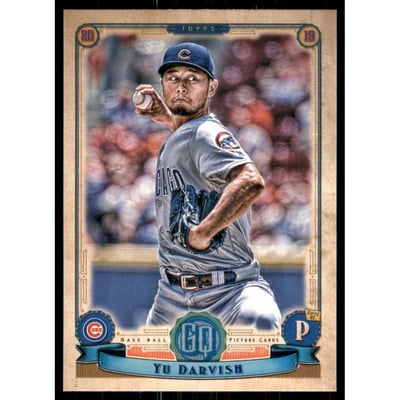 2019 Topps Gypsy Queen Bazooka Back #182 Yu Darvish