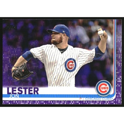 2019 Topps Meijer Purple #40 Jon Lester