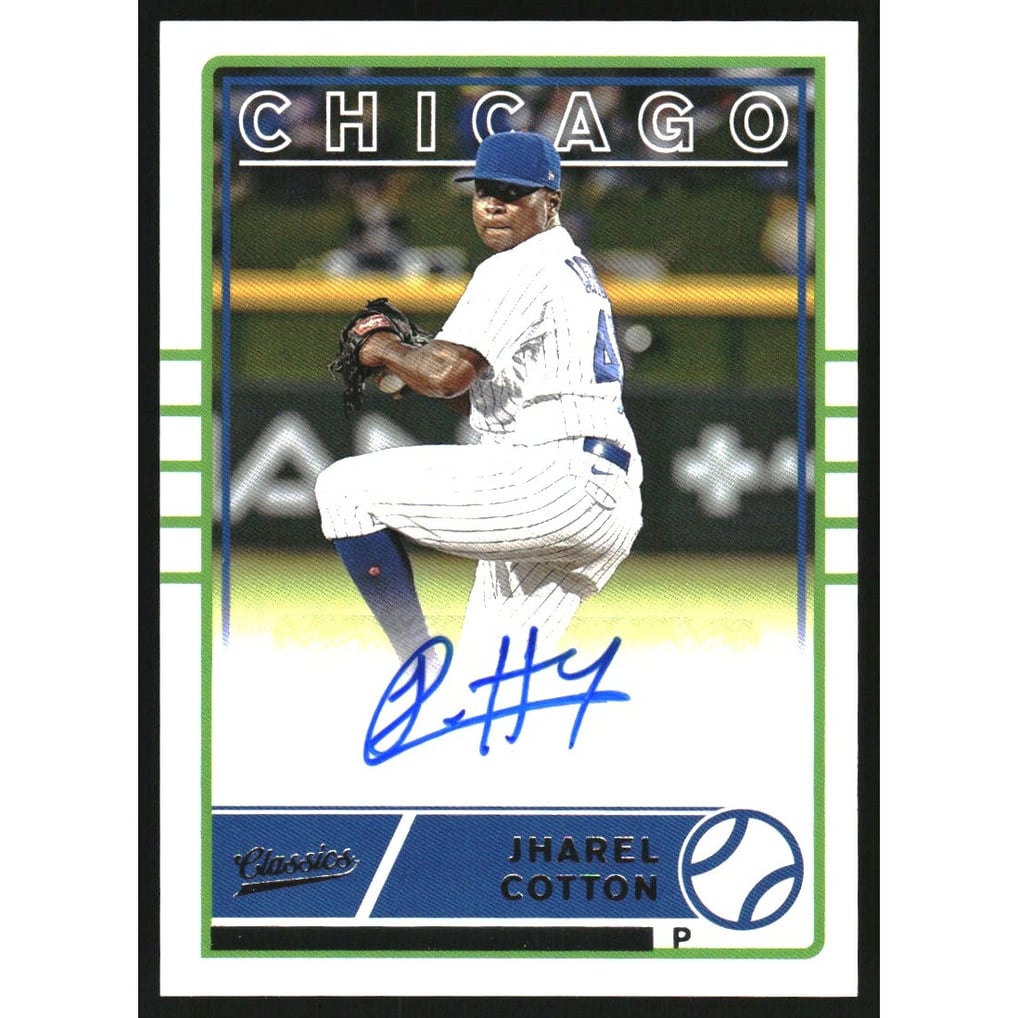 2020 Classics Autographs #9 Jharel Cotton
