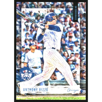 2020 Diamond Kings DK Originals Holo Blue #3 Anthony Rizzo
