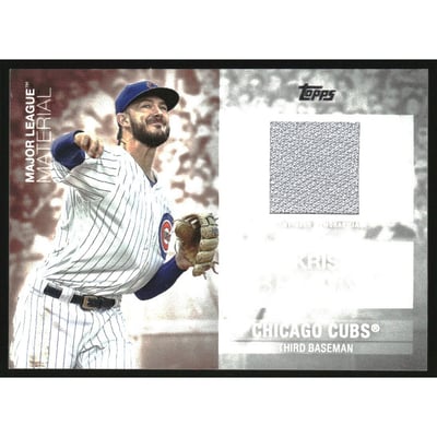 2020 Topps Update Major League Materials #MLMKBR Kris Bryant