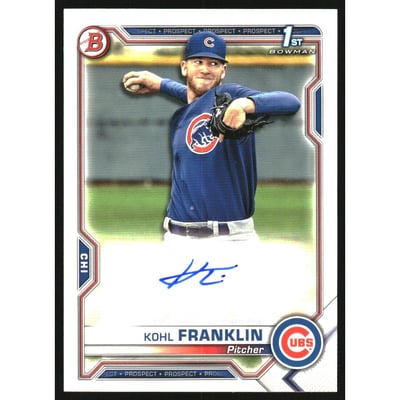 2021 Bowman Prospect Autographs #PAPRKF Kohl Franklin