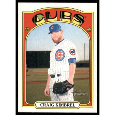 2021 Topps Heritage #464 Craig Kimbrel SP