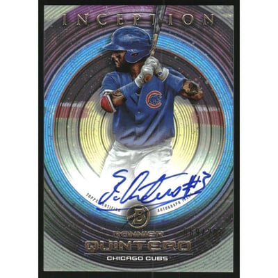 2022 Bowman Inception Autographs #PARQO Ronnier Quintero/200