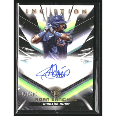 2023 Bowman Inception Autographs #BPAAS Adan Sanchez/200